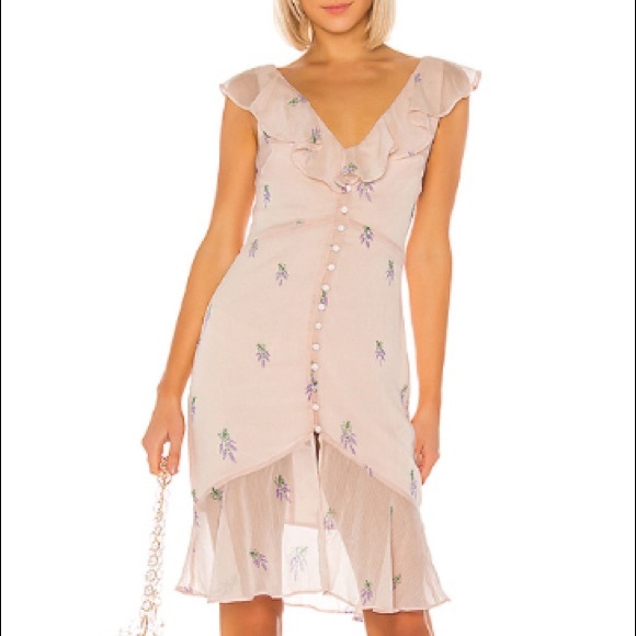 LPA Dresses & Skirts - Revolve Ciro Embroidered Dress LPA